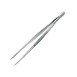 Med Vet International Thumb Dressing Forceps, Economy, Satin, 5.5" , Each,
