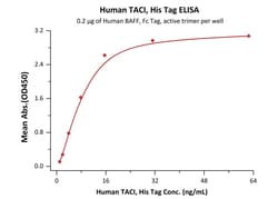 ACROBiosystems Human TACI, His Tag (TAI-H52H3) is expressed from human