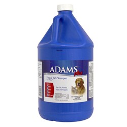 Med Vet International Adams Plus Flea & Tick Shampoo w/ Precor, Gallon,