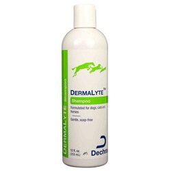 Med Vet International Dechra DermaLyte Shampoo, For Sensitive skin and Frequent Bathing, 12oz