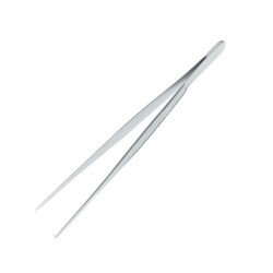 Med Vet International 6-6 1/2" Economy Thumb Tissue Forceps, 1x2 Teeth,