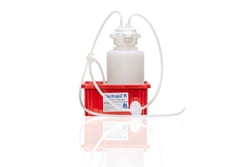 Foxx Life Sciences Vactrap™2 Round, 4 L, PP, RED BIN, 1/4