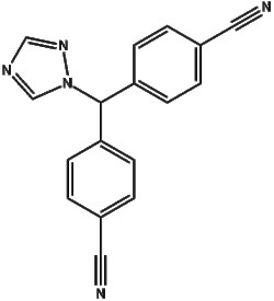 Apexbio Technology LLC Letrozole 112809-51-5 100mg, Quantity: Pack of 1