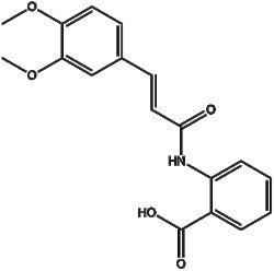 Apexbio Technology LLC Tranilast 53902-12-8 100mg, Quantity: Pack of 1