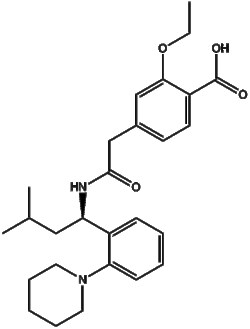 Apexbio Technology LLC Repaglinide 135062-02-1 100mg, Quantity: Pack of