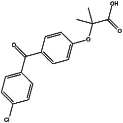 Apexbio Technology LLC Fenofibric acid 42017-89-0 1g, Quantity: Pack of