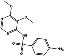 Apexbio Technology LLC Sulfadoxine 2447-57-6 5g, Quantity: Pack of 1