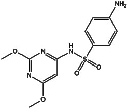 Apexbio Technology LLC Sulfadimethoxine 122-11-2 50mg, Quantity: Pack of