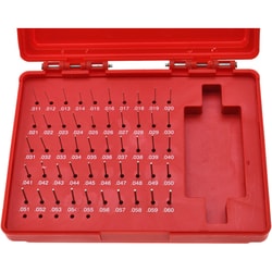 MSC&nbsp;Value Collection Plug Gage Set, 0.011-0.06 in, 50 Pc