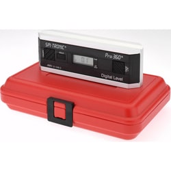 MSC&nbsp;SPI Digital Protractor, 0.10 Resolution/Accuracy, 360/90 deg Range, 1 ea