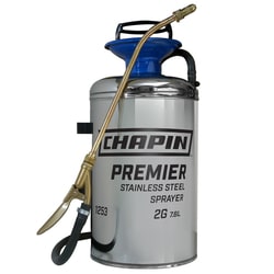 MSC&nbsp;Chapin Hand Sprayer, 2 gal, Stainless Steel, Industrial, 1 ea