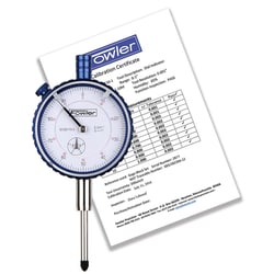 MSC&nbsp;Fowler Dial Drop Indicator, 1.0000 in, 0-100, 1 ea