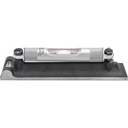 MSC&nbsp;Starrett Precision Level, 98-6, 0.005 Sensitivity, Cast Iron, 1 ea