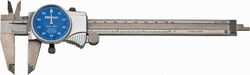 MSC&nbsp;Mitutoyo Dial Caliper, 6 in, 0.001 Grad, Stainless, 1 ea
