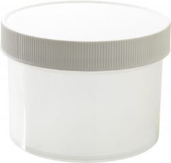 MSC&nbsp;Dynalon Labware Polyethylene Jar, Wide Mouth, 8 oz, Autoclavable, 6/Pack