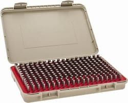 MSC&nbsp;Vermont Gage Class ZZ Plug Set, 0.251-0.5 in, 250 Pc
