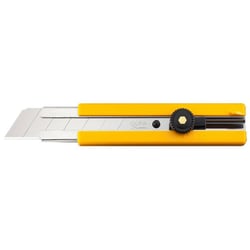 MSC&nbsp;Olfa Utility Knife, 25 mm, Extra Heavy-Duty, 1 ea