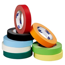 MSC&nbsp;Tape Logic Masking Tape, 60 yd, Red, 1 ea