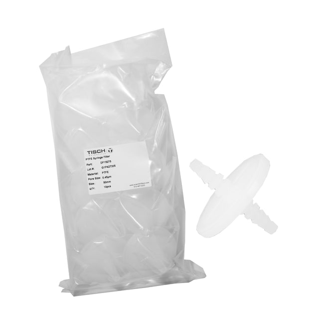 Tisch Scientific Easytouse and disposable InLine filters, Quantity