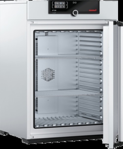 Memmert Universal Heating and Drying Laboratory Oven UF260. 260L - 115 Volt, Forced-Air Convection, Stainless Steel Construction with SingleDISPLAY digital controller.