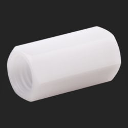 Microsolv Technology Corporation&nbsp;Union, Connector, Low Pressure, with 1/4-28 Screw Threads. Nylon. 1 EA.