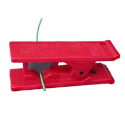 Microsolv Technology Corporation Tubing Cutter, Polymeric Tubing, Guillotine Style, Red. 1 EA.