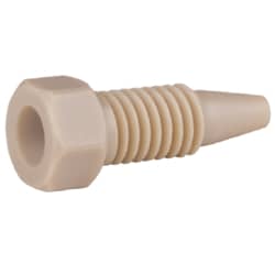 Microsolv Technology Corporation&nbsp;Tubing Connector Fittings, High Pressure, One Piece, 1/16