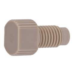 Microsolv Technology Corporation&nbsp;Plug for Mobile Phase Cap, replacement. PEEK 1/4-28