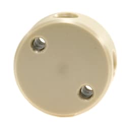 Microsolv Technology Corporation&nbsp;Union, Connector, Cross, High Pressure, 0.30mm Through Hole with 10-32 Screw Threads. PEEK, Round with an Internal X. Use with 1/16