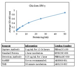 Kingfisher Biotech Inc Chicken IFN gamma ELISA - Less than or equal to