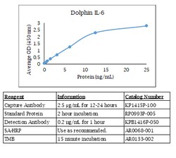 Kingfisher Biotech Inc Dolphin IL-6 ELISA - Less than or equal to 20 plates
