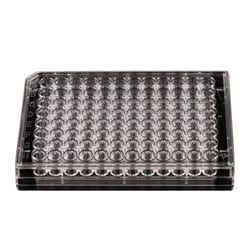 Alkali Scientific&nbsp;96 Well Cell Culture Plate with Lid, V-bottom, Non-Treated, Sterile, 100/cs