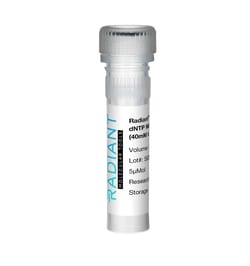 Alkali Scientific&nbsp;Radiant&trade; dNTP Mix, 10mM each (40mM total), 400 Reactions, (1 x 0.5mL)