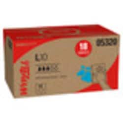 Alkali Scientific Kimberly-Clark WypAll L10 Disposable Towels (05320), Limited Use, 1-PLY, Pop-Up Box, White, 125 Wipes Box, 18 Boxes/cs