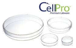 Alkali Scientific Ultra Low Attachment Dish, 60mm with external grip edge, 20/Cs