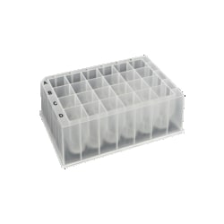 Alkali Scientific CellPro™ 10.4ml 24-Well Deep Well Plate, for KingFisher™ Extraction Platform, V-Bottom, Square Well, Sterile, 5/pk, 50/cs