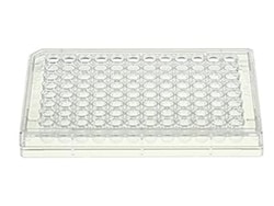 Alkali Scientific 96 Well Cell Culture Plate with Lid, U-bottom, Non-Treated, Sterile, 50/cs