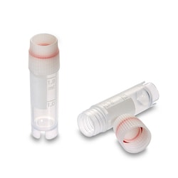 Alkali Scientific CellPro Internally Threaded Cryovials, 2.0mL, Self Standing,