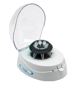 Alkali Scientific&nbsp;MyFuge&trade; Mini Centrifuge, Clear Lid, with 2 rotors, 100-240V (US plug)