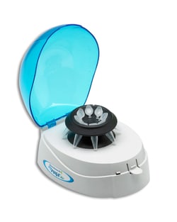Alkali Scientific MyFuge Mini Centrifuge, Blue Lid, with 2 Rotors, 100-240V