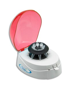 Alkali Scientific MyFuge Mini Centrifuge, Red Lid, with 2 Rotors, 100-240V