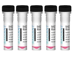 Alkali Scientific Radiant 2X RED Taq Mastermix, 1000 Reactions, (25 X 1mL),