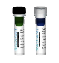 Alkali Scientific Radiant™ DNA Markers, Ladder IV, 100 Lanes,  (1 x 0.5mL DNA Marker, 1 x 0.4mL 6X Loading  Buffer)