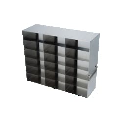 Alkali Scientific Upright Stainless-Steel Freezer Rack for 2" Boxes, 3