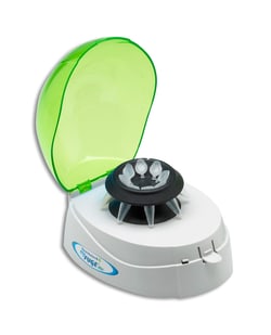 Alkali Scientific&nbsp;MyFuge&trade; Mini Centrifuge, Green Lid, with 2 Rotors, 100-240V (US Plug)
