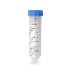 Alkali Scientific 50mL Centrifuge Tubes, Conical, Bagged, Sterile, Blue