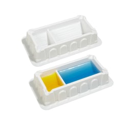 Alkali Scientific&nbsp;ASI&trade; Divided Reservoirs 50mL, Sterile, Indiv Wrapped 100/cs