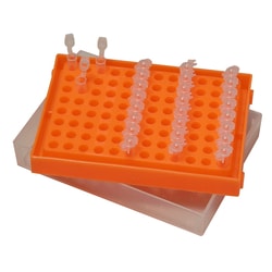 Alkali Scientific&nbsp;PCR Test Tube Rack, 96 x 0.2 ml, Raimbow Pack of 5