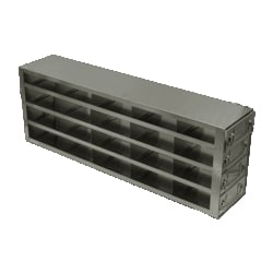 Alkali Scientific Stainless Steel Freezer Racks with Drawers for 2