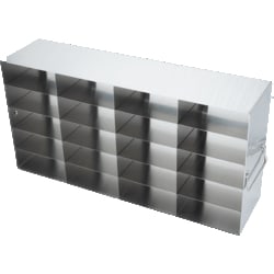 Alkali Scientific&nbsp;Upright Stainless-Steel Freezer Rack for 2